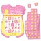 Big Dot of Happiness Pink Ducky Duck - Picture Bingo Cards and Markers - Baby Shower Shaped Bingo Game - Set of 18